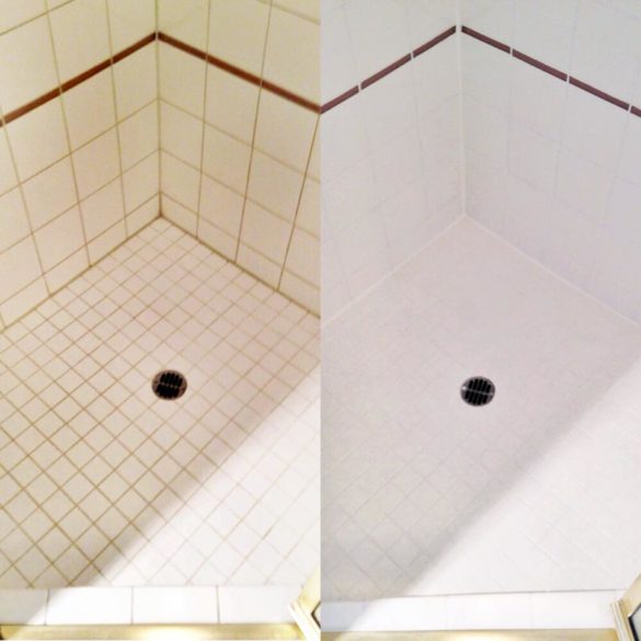 Shower Stall Grout Cleaning Restoration Services
